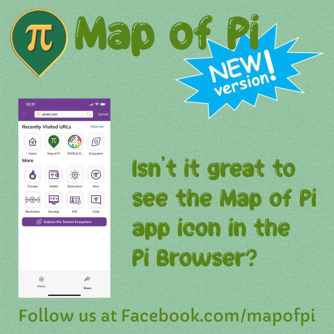 Pi Map On Pi Day 2024 (March 14) Pi Core Team announced t..