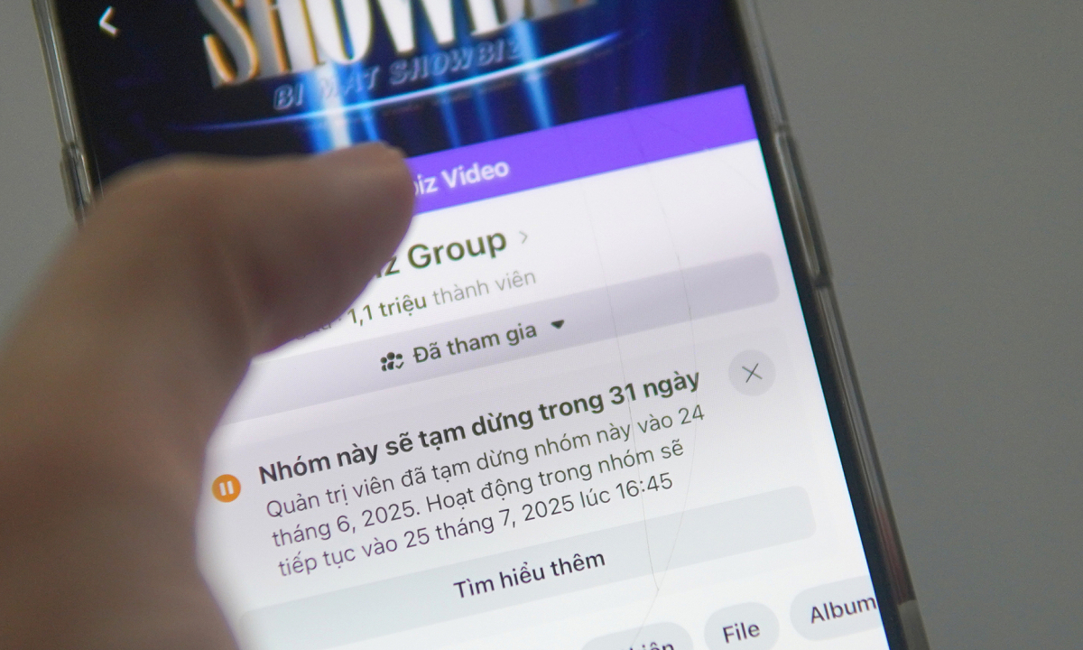 Hàng loạt nhóm Facebook tại Việt Nam ngừng hoạt động - Báo VnExpress