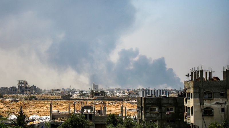 Israeli tanks roll into Gazan city of Deir al-Balah for first time since war began | CNN