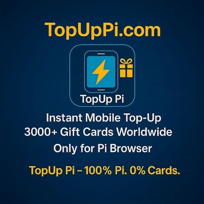 Topup Pi – Real Utility for Pioneers