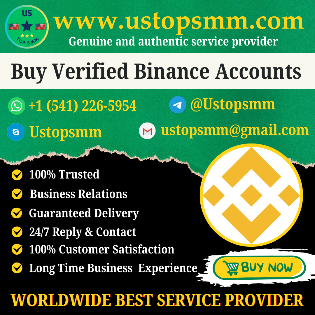 Buy Verified Binance Accounts - Active & KYC Verified.