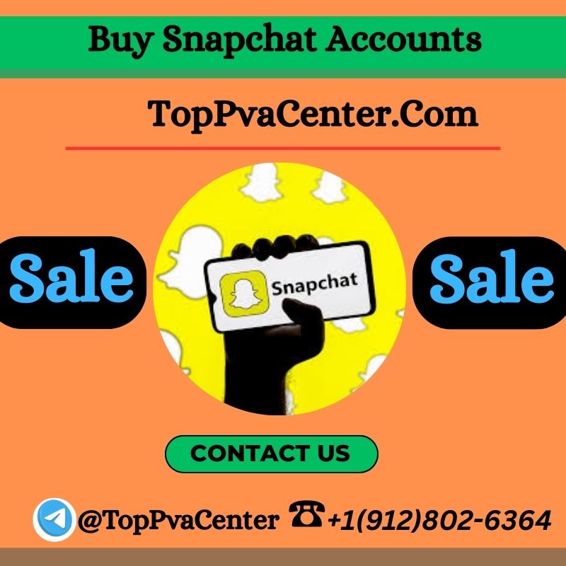 Buy Snapchat Accounts - TopPVAcenter