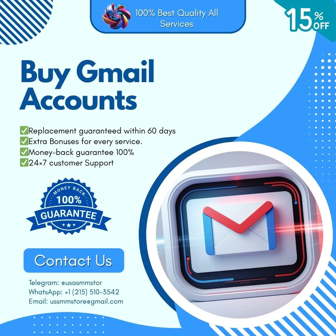 Buy Gmail Accounts - 100% Safe, Verified & Ready to Use