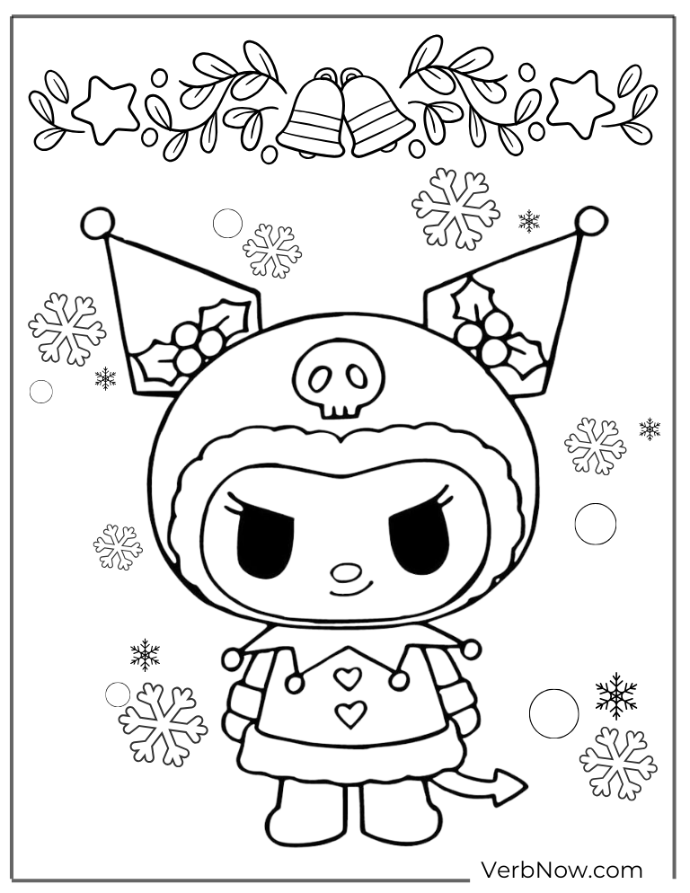 22 Free Kuromi Coloring Pages (Free PDF Printable)