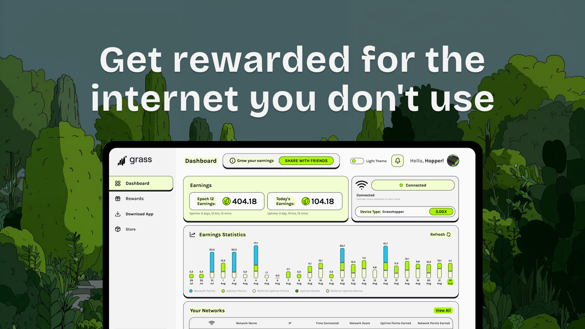 Grass: Join to Earn a Stake in AI