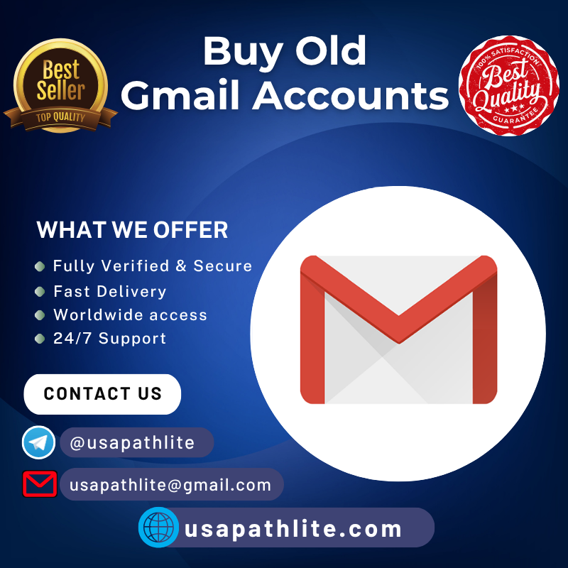 Buy Old Gmail Accounts- 100% Old Gmail account working on reviews and other purpose