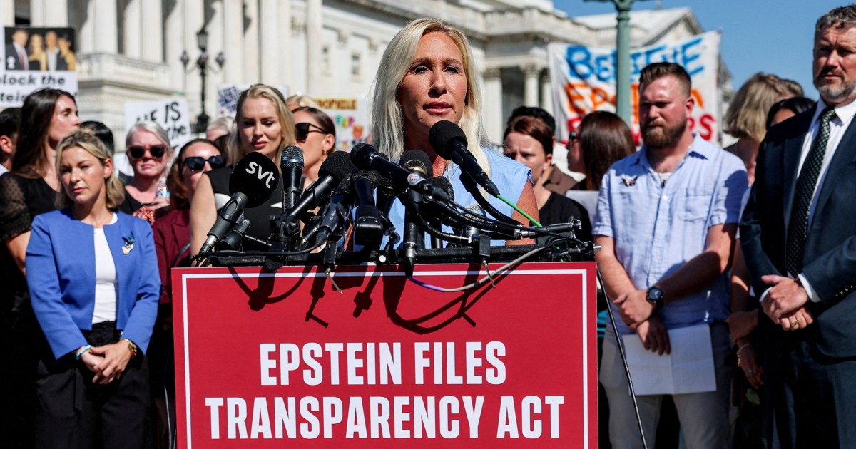 Trump withdraws support for former MAGA champion Marjorie Taylor Greene | Donald Trump News | Al Jazeera