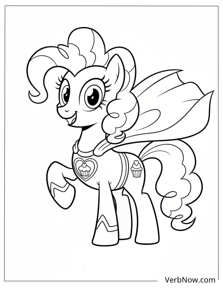 22 Free Pinkie Pie Coloring Pages For Kids (Printable PDF)