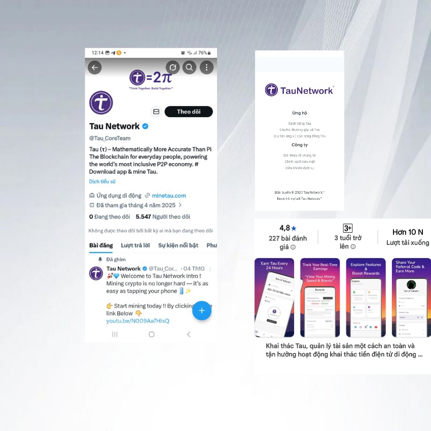 Tau Network là gì ? - MUA SẮM CHẤT LƯỢNG GIÁ RẺ