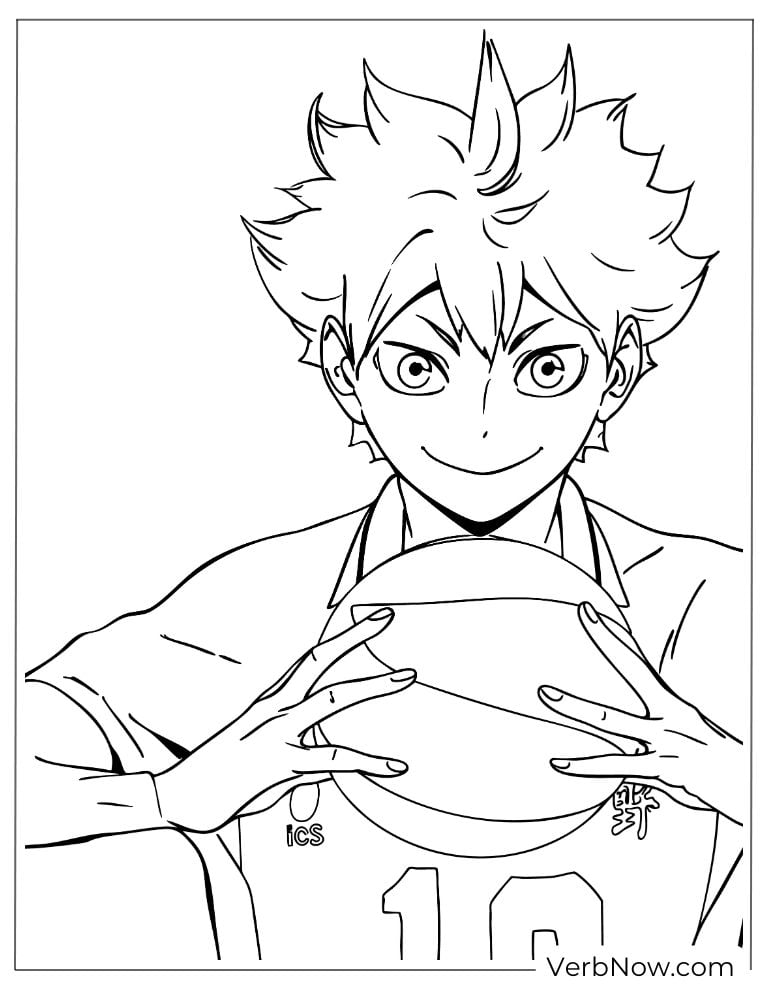 22 Free Haikyuu Coloring Pages for Fan (Printable PDF)