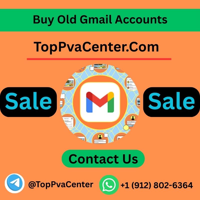 Buy Old Gmail Accounts - TopPVAcenter