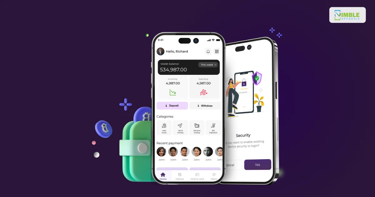 eWallet App Development Company | Nimble AppGenie