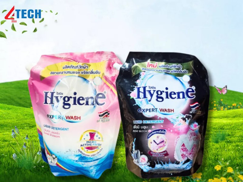 Cách nhận biết nước giặt xả hygiene chính hãng