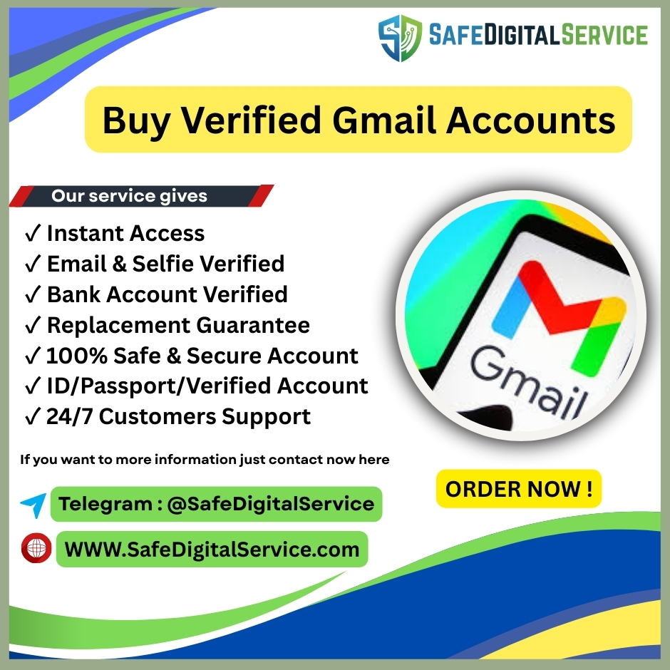 Buy Verified Gmail Accounts - safedigitalservice
