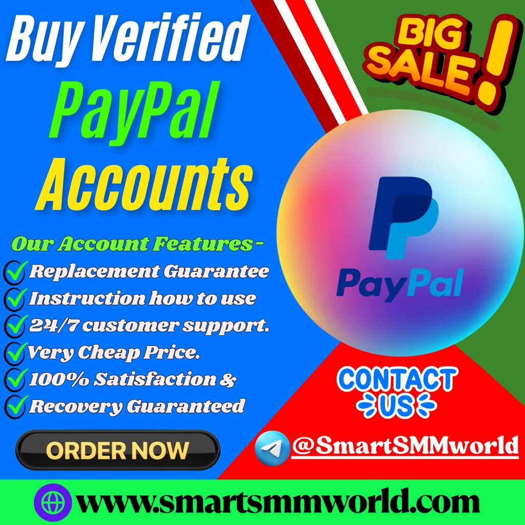 Buy Verified PayPal Accounts - smartsmmworld.com