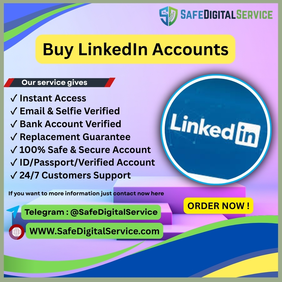 Buy LinkedIn Accounts - safedigitalservice