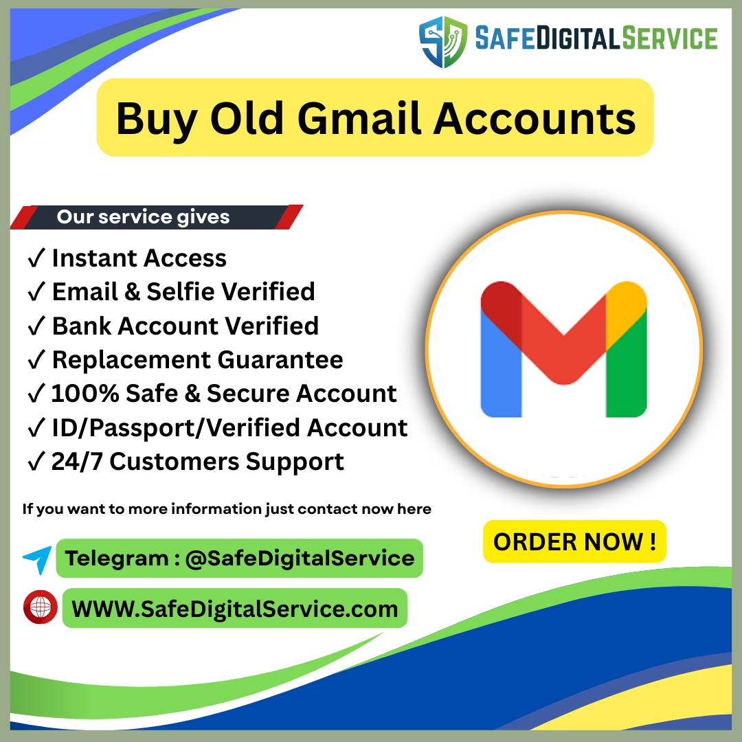 Buy Old Gmail Accounts - safedigitalservice