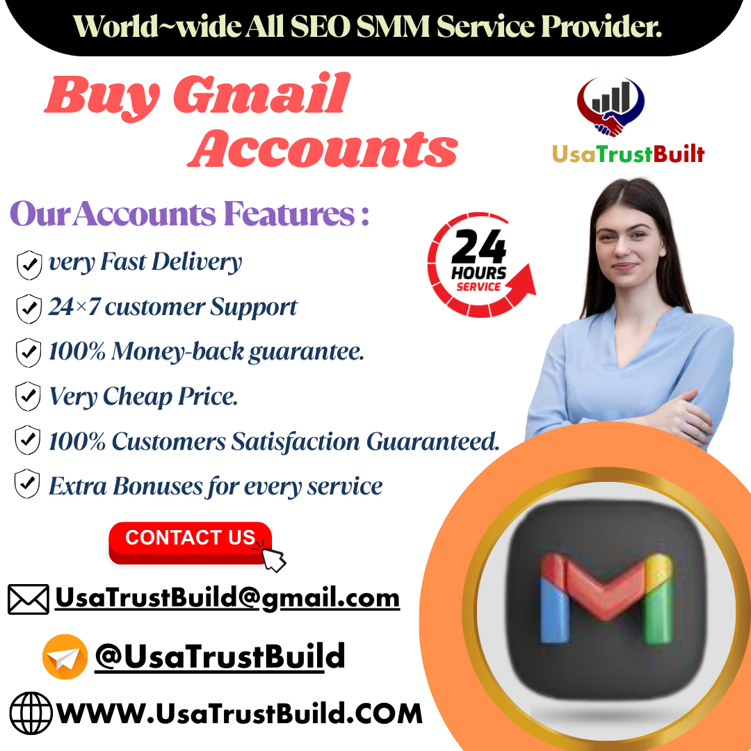 Buy Gmail Accounts - USA Trust Build