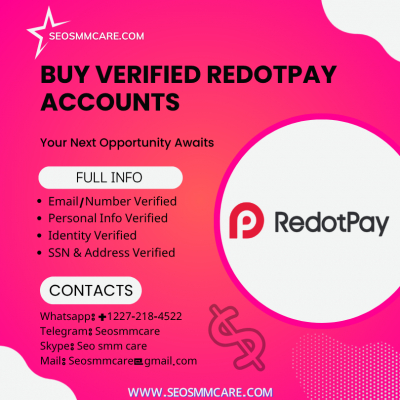 Verified Redotpay Account