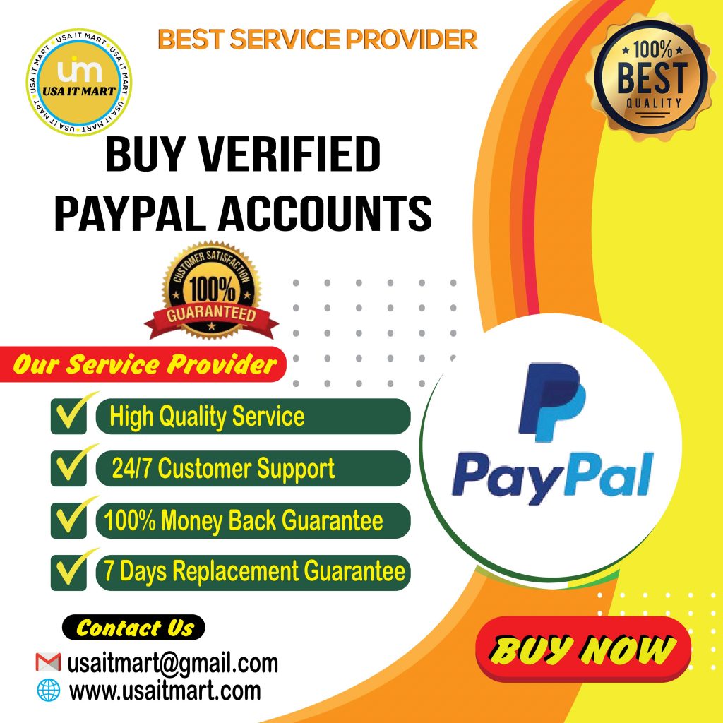 Buy Verified PayPal Accounts - 100% Verified & Safe...