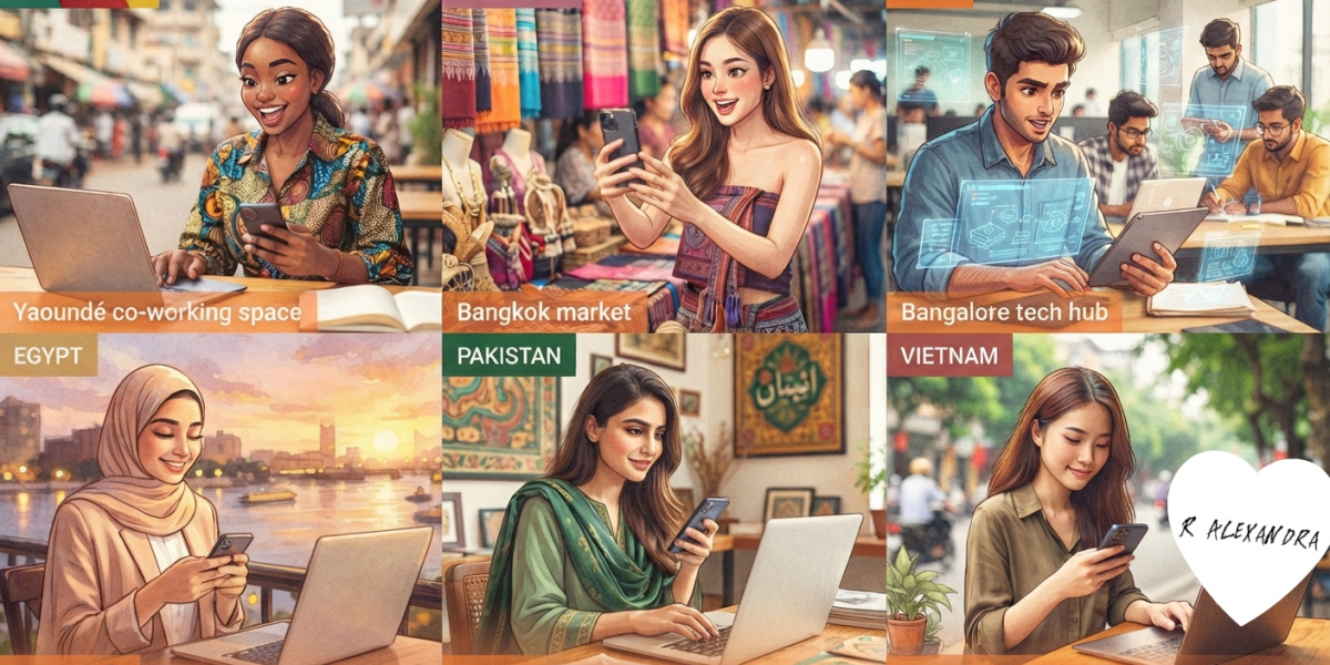 Generația Smartphone: Cum Reînvie Antreprenorii din Africa și Asia Economia Globală