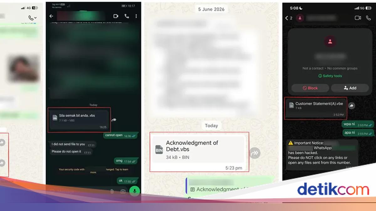 Terima File Ini di WhatsApp? Jangan Dibuka, Perangkatmu Bisa Dikendalikan