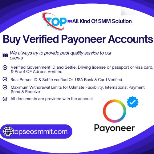 Buy Verified Payoneer Accounts - TOPSEOSMMIT