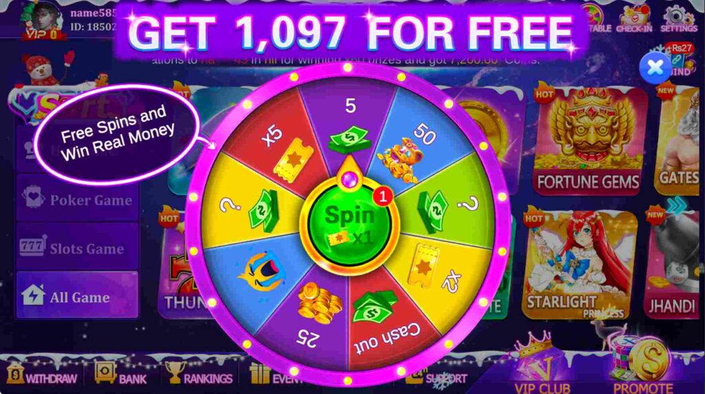Lucky 97 Download APK (Real Money Game App) Pakistan